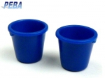 PEBA Bucket blue , 14 x 13 mm , 1:20 , 2 pcs / 38250