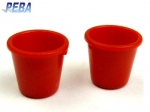 PEBA Eimer rot , 14 x 13 mm , 1:20 , 2 Stck / 38-50255