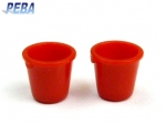 PEBA Bucket red , 9 x 8 mm , 1:32 , 2 pcs / 38257