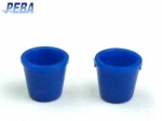 PEBA Bucket blue , 6 x 5 mm , 1:50 , 2 pcs / 38253