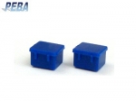 Deckskiste blau , 8 x 7 x 5 mm , 1:100 , 2 Stk /38-50210