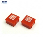 Fire deleting Box 11 x 11 mm , 1:50 , 2 pcs / 38-50103