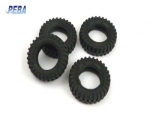 Wheel Rubber  32 mm , 1:32 , 4 pcs / 38-50084