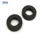 Wheel Rubber  40 mm , 1:25 , 2 pcs / 38-50083