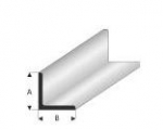 Styrene Profile Angle 1.5 x 1.5 mm , 1000 mm
