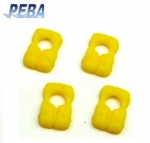 Rettungsweste 5 x 8 mm gelb , 1:75 , 4 Stck / 38-50353