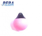 PEBA Fender round , 25 mm , pink  / 38-50033