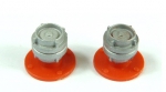 Tube Connection w. Flange 8.2 mm / 2 pcs / 38-10319