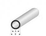 Styrene Profile Tube 8.0 / 10.0 mm , 1000 mm