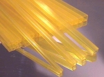 Color Profile square yellow 4.0 x 4.0 mm