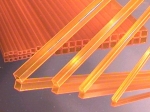 Color-Profil quadrat orange 4,0 x 4,0 mm