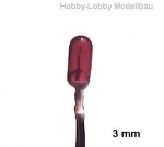 6 Volt / 50 mA , 3 mm Mini-Lamp red